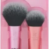 Real Techniques Foundationbørster|Mini Makeup<Mini Brush Duo