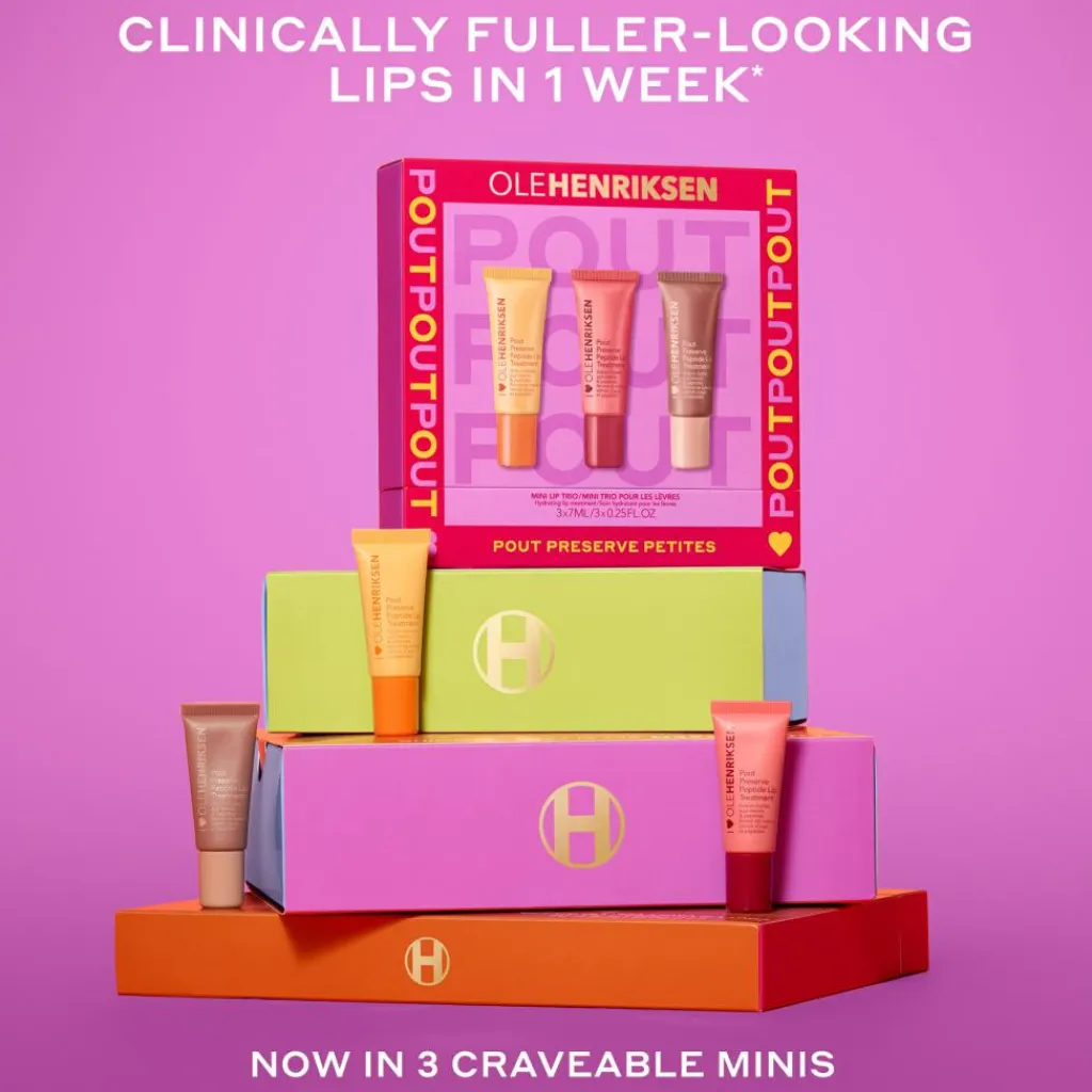 Ole Henriksen Gaveæsker Til Teenageren<Mini Lip Trio Gaveæske