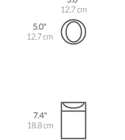 Simplehuman Mini Spand< Badeværelsestilbehør