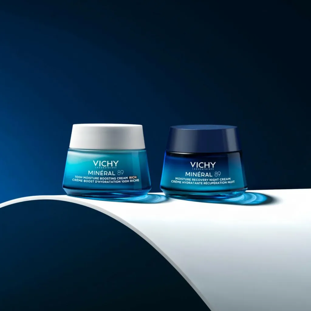 Vichy Øjenpleje<Minéral 89 Moisture Recovery Night Cream