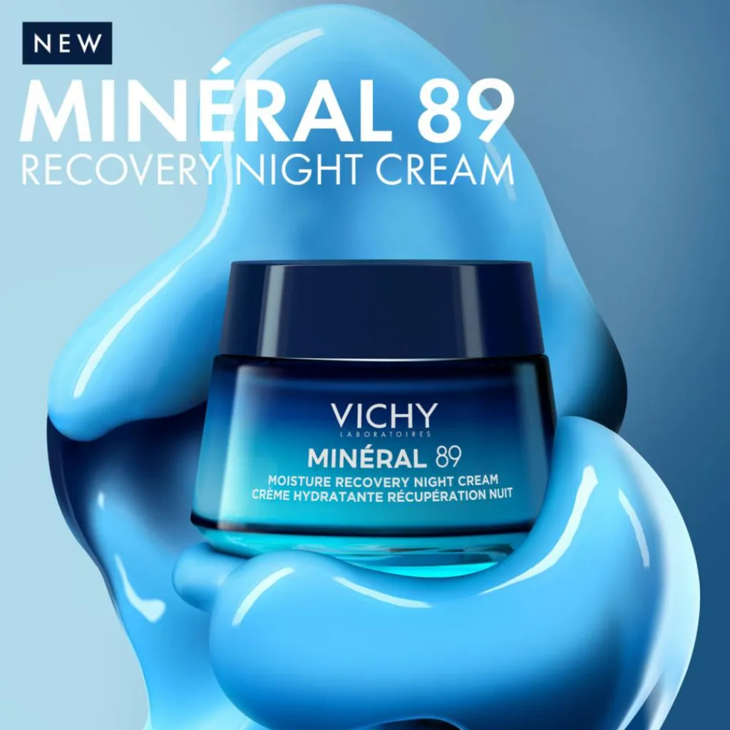 Vichy Øjenpleje<Minéral 89 Moisture Recovery Night Cream
