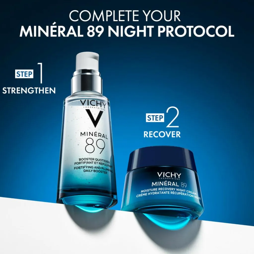 Vichy Øjenpleje<Minéral 89 Moisture Recovery Night Cream
