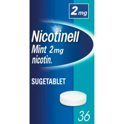 Nicotinell Nikotintabletter|Rygestop<Mint Sugetablet 2 mg