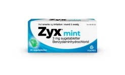 Zyx Forkølelse|Forkølelse<Mint Sugetabletter 3 mg