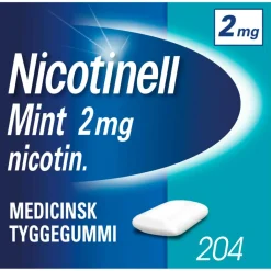 Nicotinell Nikotintyggegummi|Rygestop>Mint Tyggegummi 2 mg