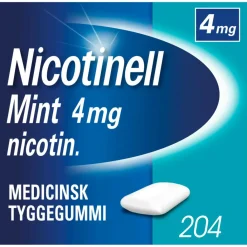Nicotinell Mint Tyggegummi 4 mg< Nikotintyggegummi|Rygestop