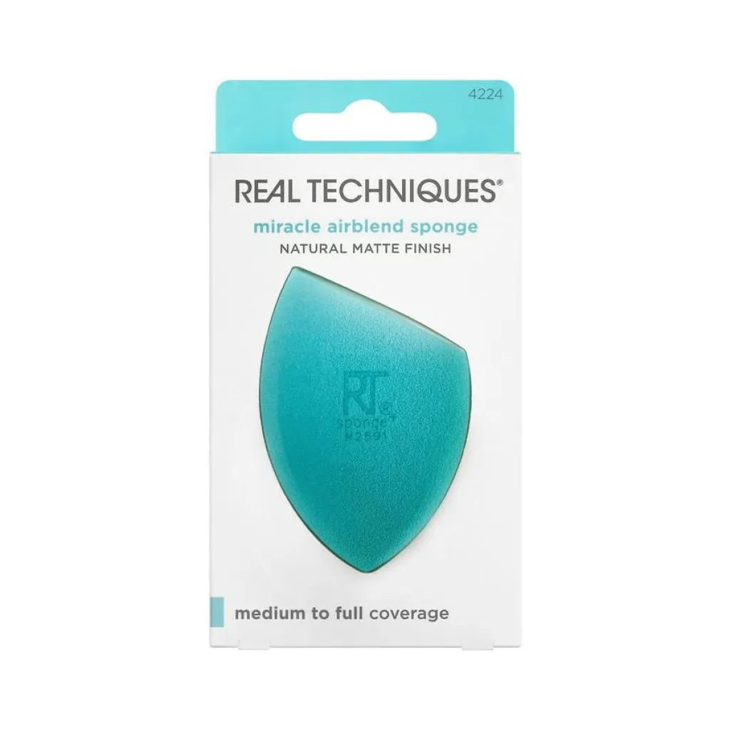 Real Techniques Makeupsvampe<Miracle AirBlend Sponge+