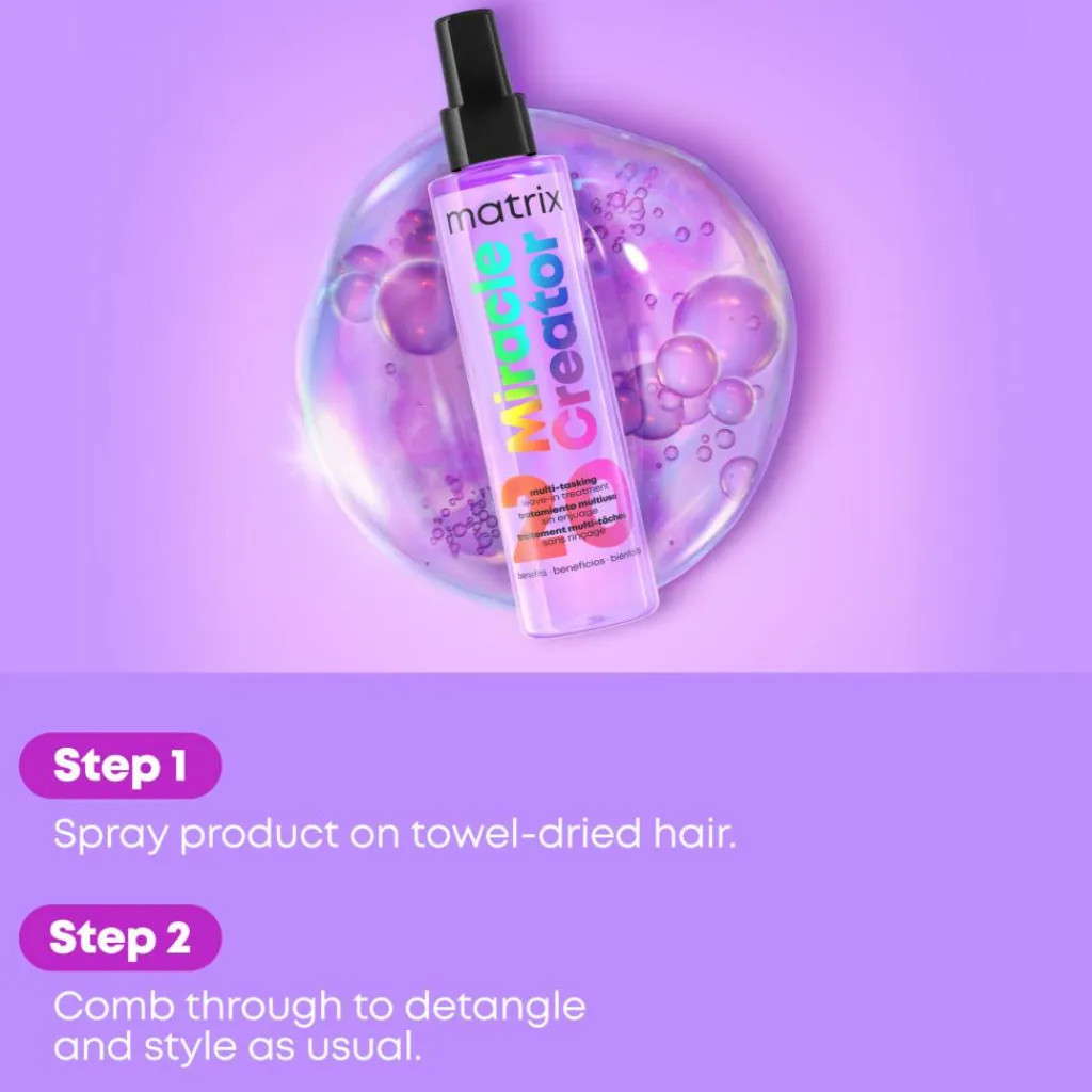 Matrix Miracle Creator Multi-Tasking Treatment Spray< Glans