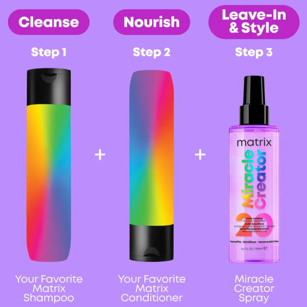 Matrix Miracle Creator Multi-Tasking Treatment Spray< Glans