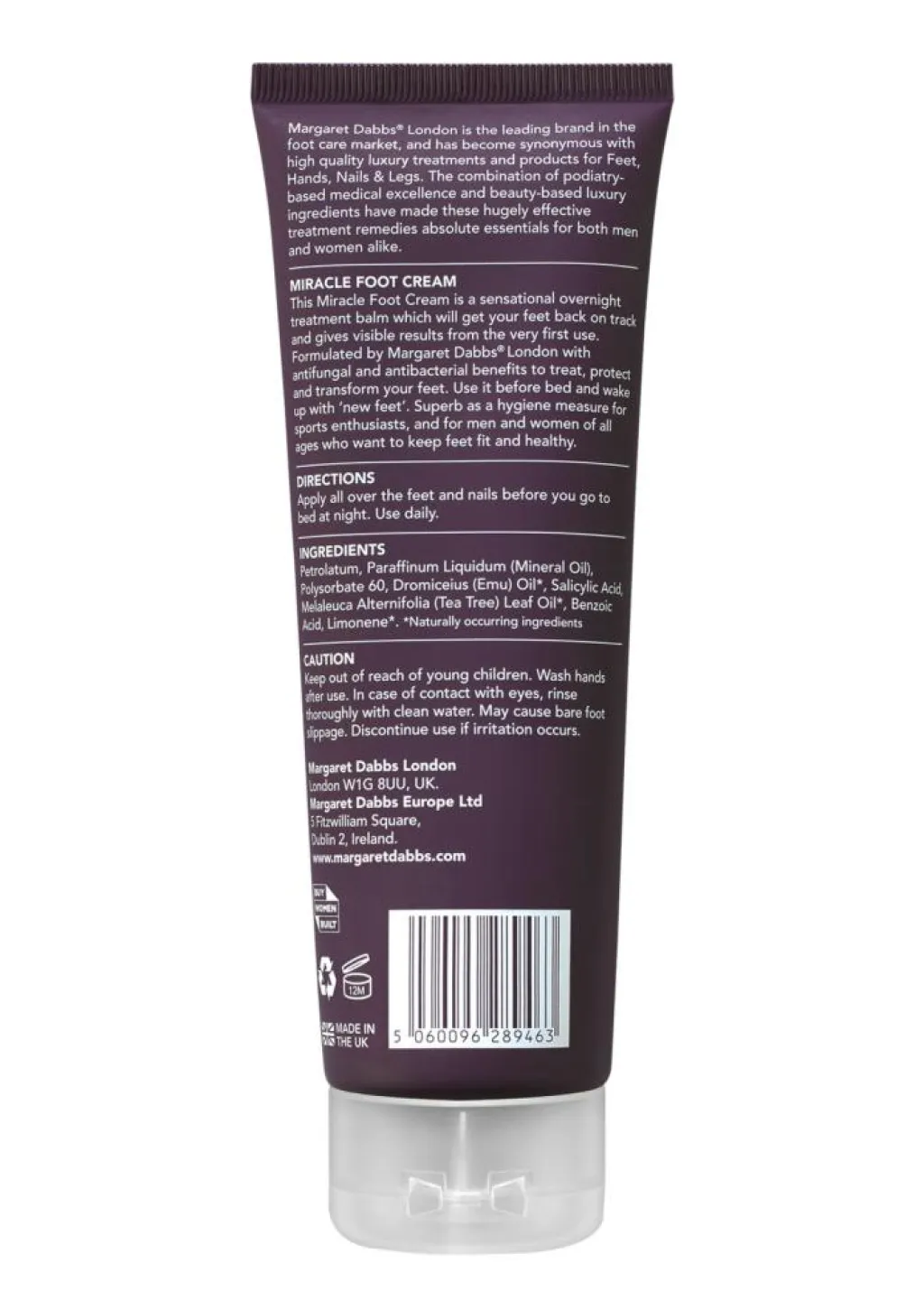 Margaret Dabbs Fodpleje>Miracle Foot Cream