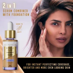 Max Factor Miracle Pure 2in1 Skin Reset Serum Foundation< Foundation