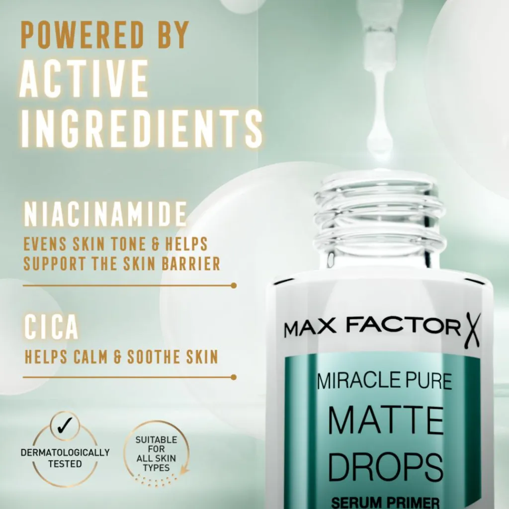Max Factor Miracle Pure Matte Drops< Foundation