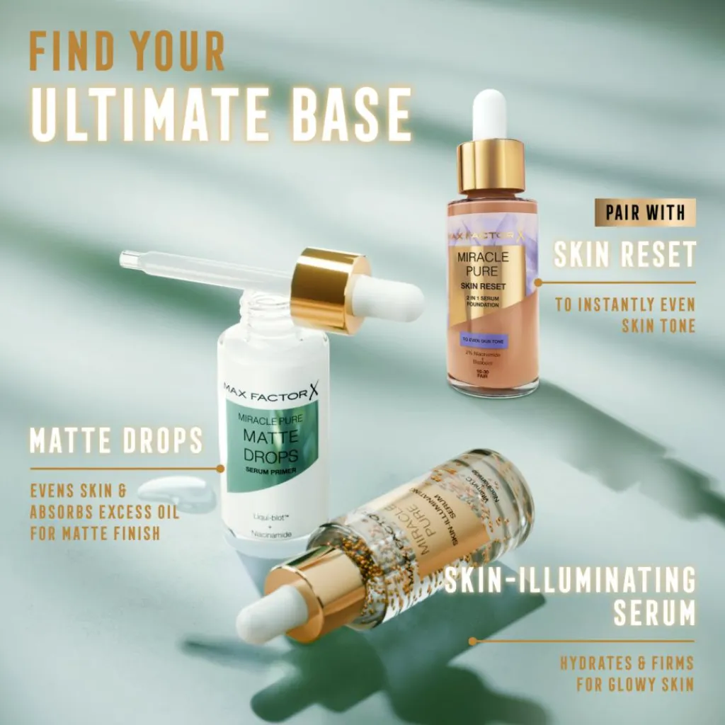 Max Factor Miracle Pure Matte Drops< Foundation
