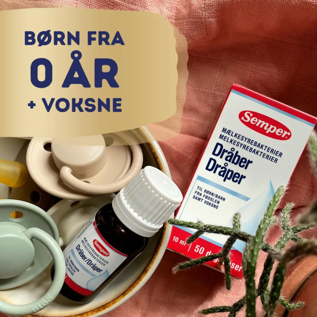 Semper Mælkesyrebakterie Dråber<Børn Mælkesyrebakterier Til Børn|Ingredienser