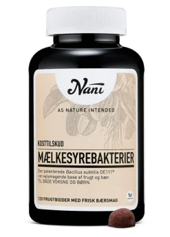 Nani Mælkesyrebakterier< Ingredienser