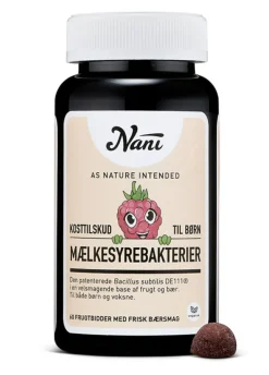Nani Mælkesyrebakterier Til Børn|Ingredienser>Mælkesyrebakterier til Børn