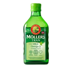 Möller's Tran Möller´s Tran med æblesmag< Fiskeolie & Omega 3