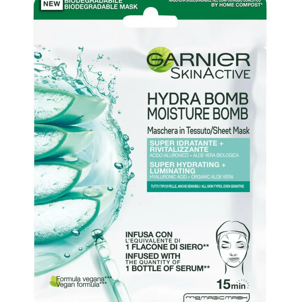 Garnier Masker<Moisture Bomb Aloe Sheet Mask