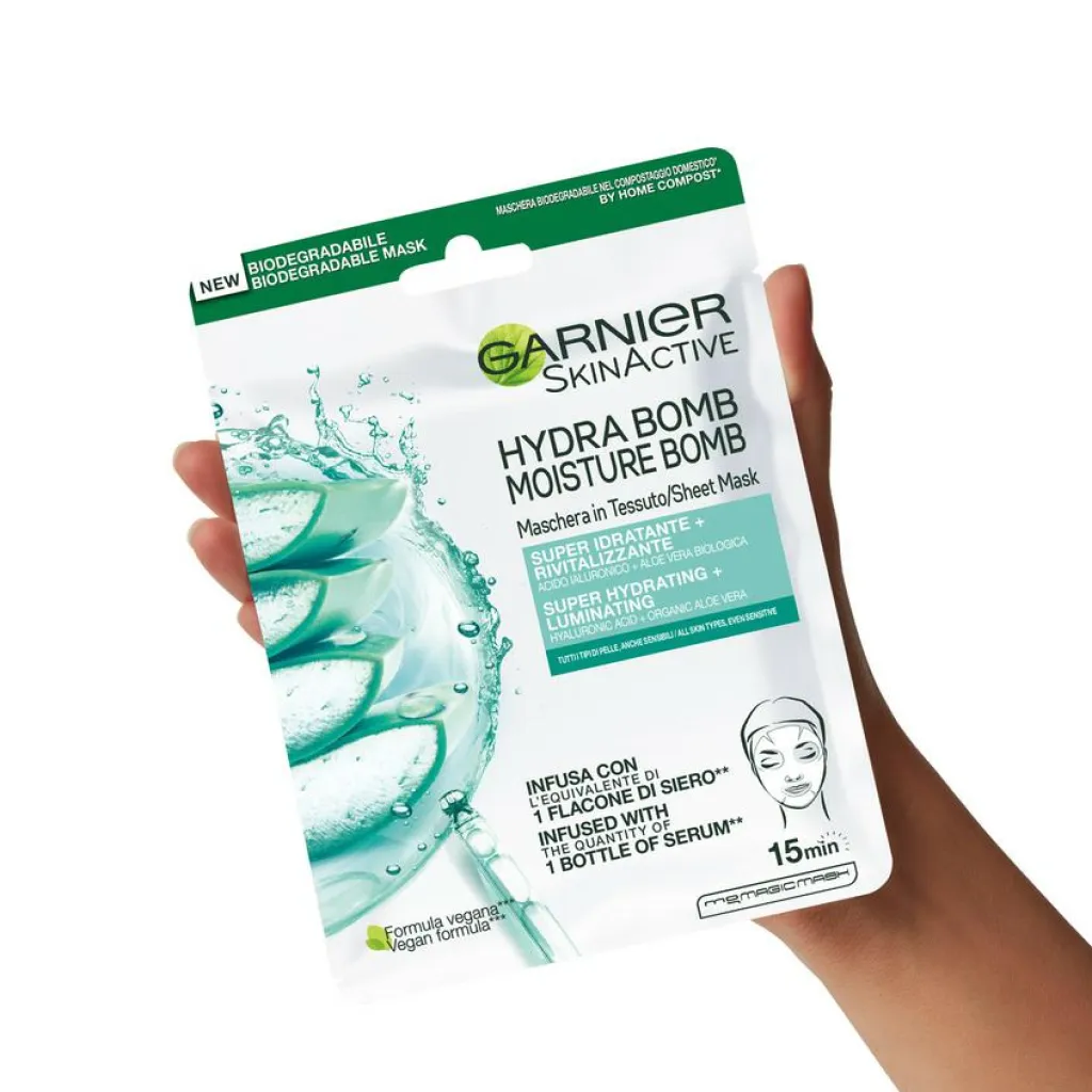 Garnier Masker<Moisture Bomb Aloe Sheet Mask