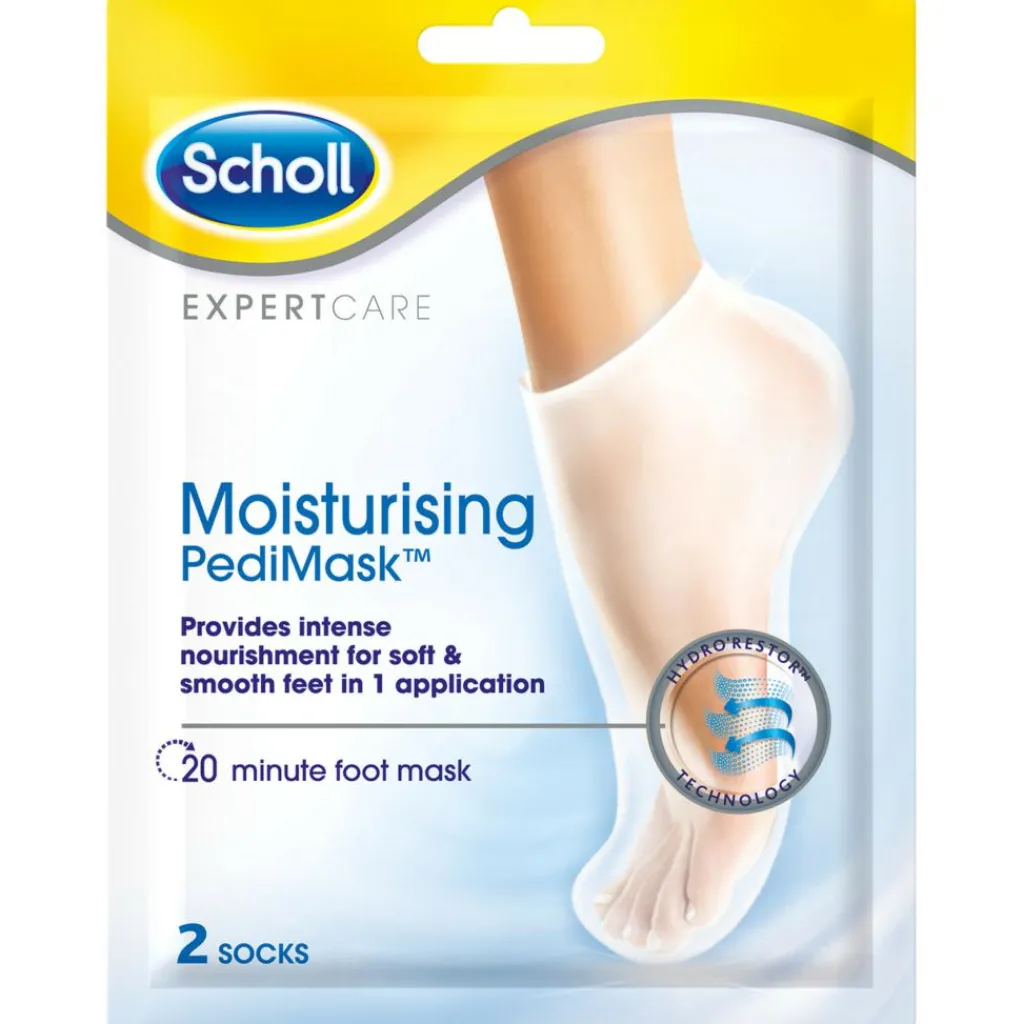 Scholl Fodpleje>Moisturising PediMask