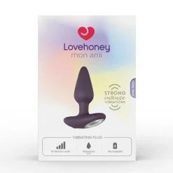 Lovehoney Mon Ami Silicone Vibrating Anal Plug< Sexlegetøj