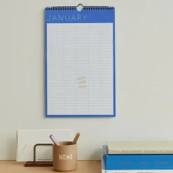 Design Letters Indretning<Monthly Planner Papir