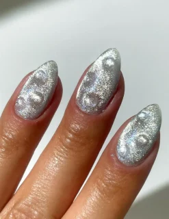 Le mini macaron Gelénegle<Moon Beam Cat Eye Gel Polish