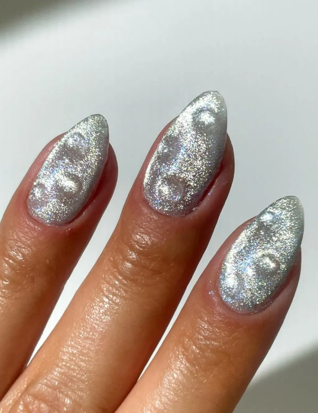Le mini macaron Gelénegle<Moon Beam Cat Eye Gel Polish