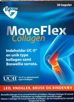 Biosym Ingredienser|Knogler, Led & Muskler<MoveFlex Collagen