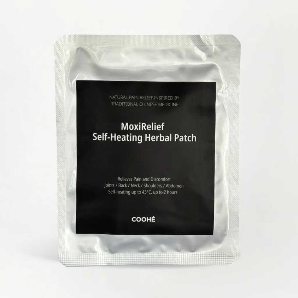 COOHÉ Massage>MoxiRelief Self-heating Herbal Patch