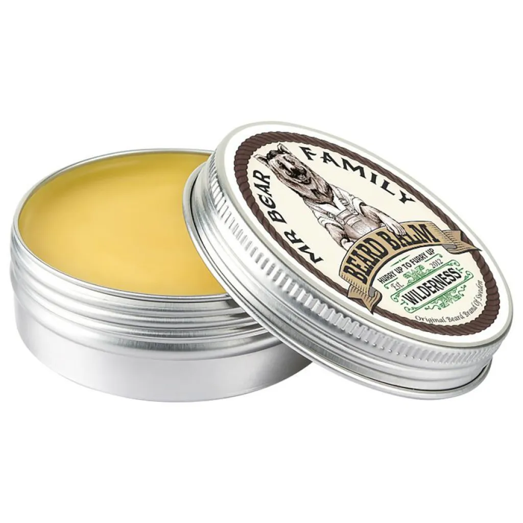 Mr. Bear Family Mr. Bear Beard Balm Wilderness, 60 ml.< Beard Balm|Skægpleje