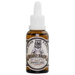 Mr. Bear Family Skægolie|Skægpleje<Mr. Bear Beard Brew Oil Woodland, 30 ml.