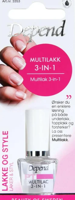 Depend Multilak 3-in-1< Neglepleje