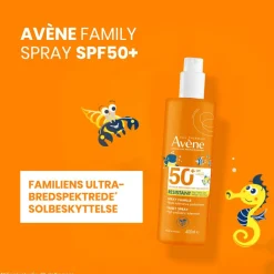 Avène Multi-resistant Family Sun Spray SPF50+<Børn Solcreme Til Børn|Hudpleje Til Børn