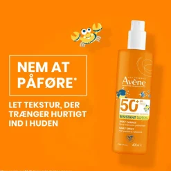Avène Multi-resistant Family Sun Spray SPF50+<Børn Solcreme Til Børn|Hudpleje Til Børn