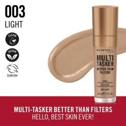 Rimmel Primer<Multi-Tasker Better Than Filters Face Primer, Glow Booster and Highlighter