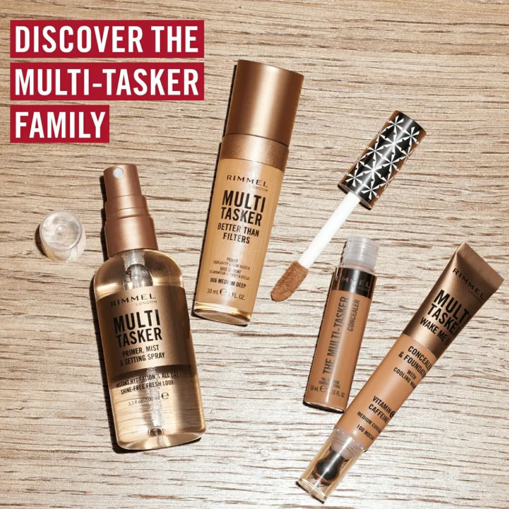 Rimmel Multi-Tasker Primer, Mist & Setting Spray< Setting Spray