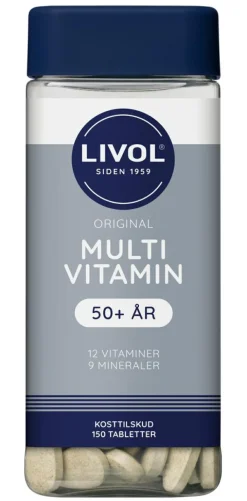Livol Multivitaminer>Multivitamin 50+