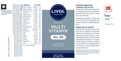Livol Multivitaminer>Multivitamin 50+