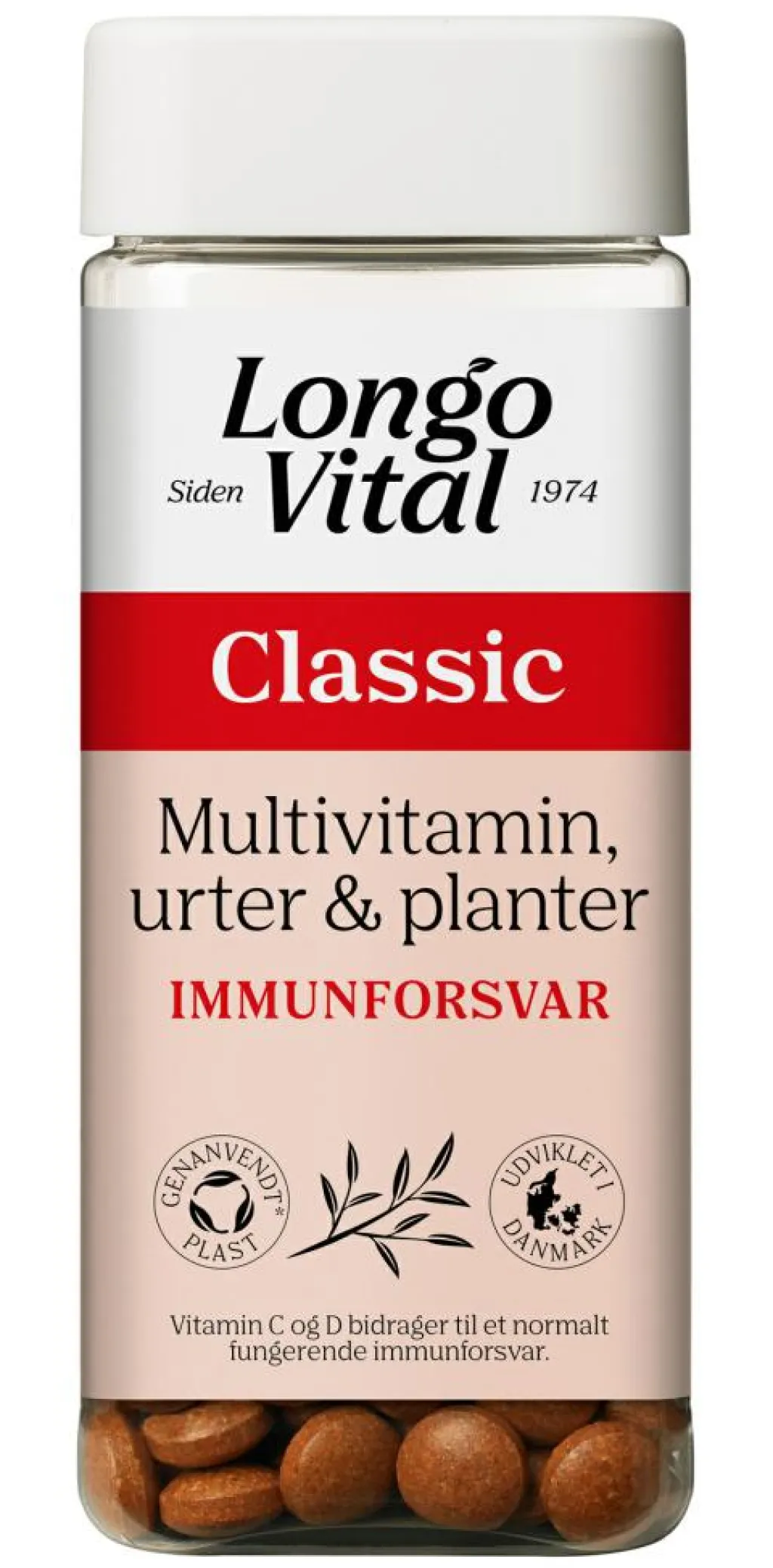 Longo Vital Multivitaminer>Multivitamin Classic med urter & planter