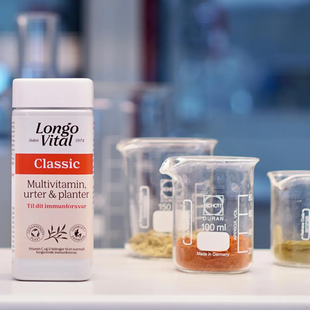 Longo Vital Multivitaminer>Multivitamin Classic med urter & planter