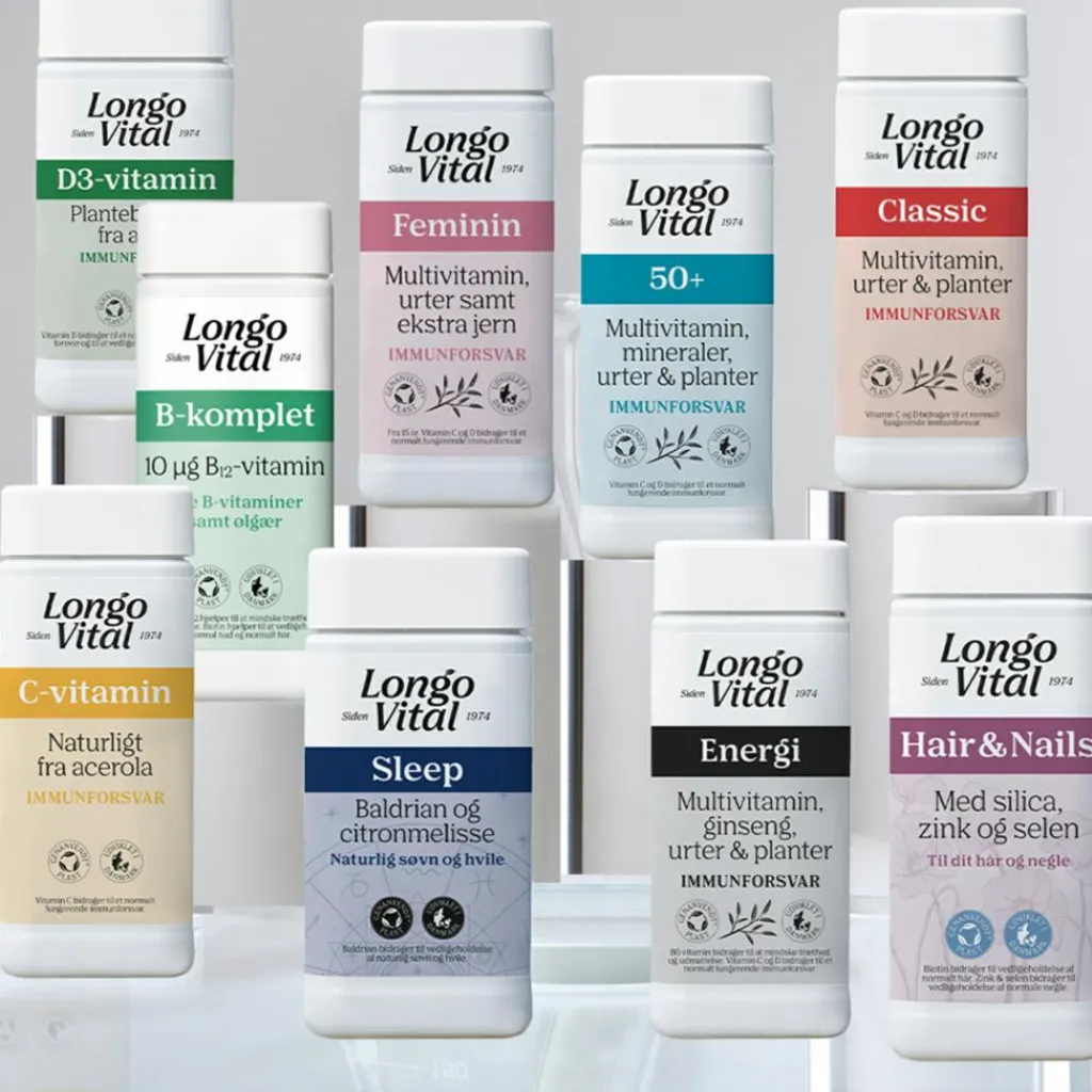 Longo Vital Multivitaminer>Multivitamin Classic med urter & planter