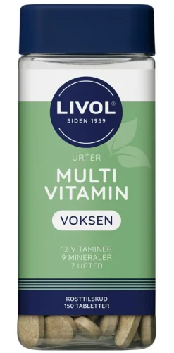 Livol Multivitaminer>Multivitamin m. urter