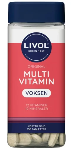 Livol Multivitamin Voksen< Multivitaminer