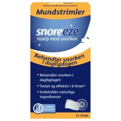 Snoreeze Mundstrimler< Snorken