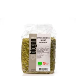 Biogan Pasta, Ris & Bælgfrugter>Mung bønner Ø