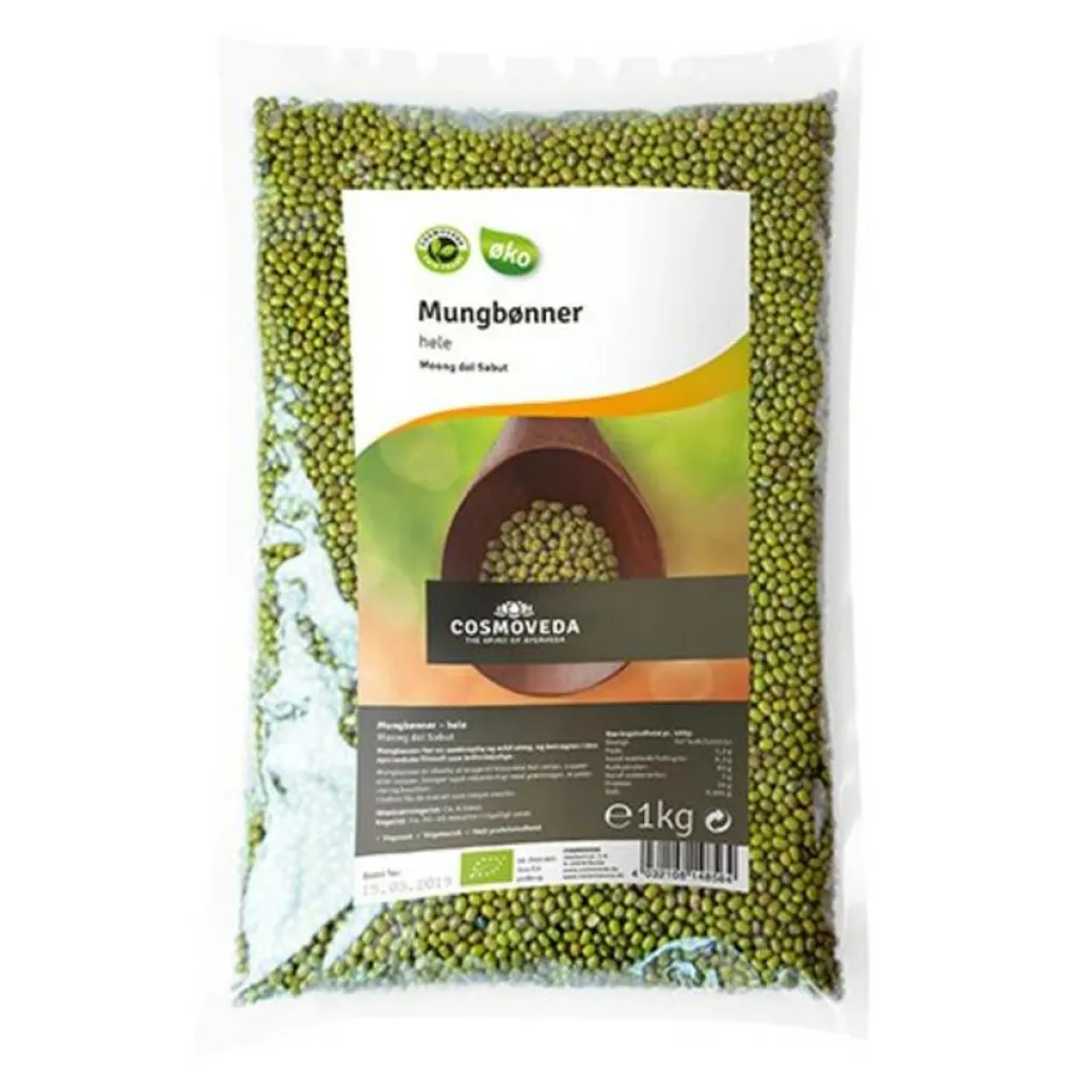 Sanum-Kehlbeck Pasta, Ris & Bælgfrugter>Mungbonner hele Ø