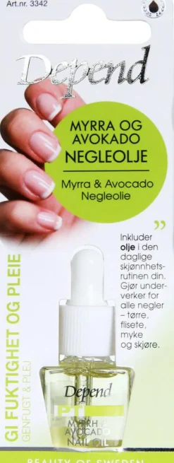 Depend Neglepleje<Myrra & Avocado Negleolie