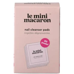 Le mini macaron Nail Cleanser Pads< Gelénegle