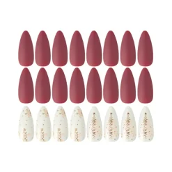 KICKS Beauty Nail It - 24 Press On Holiday Nails< Kunstige Negle Og Tilbehør